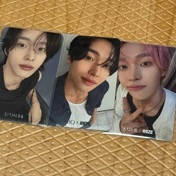 [BUNJANG] RIIZE Wonbin Ethereal You &amp; I YUKE Satur Photocard Bundle Set / 라이즈 원빈 이더앤 유이크 satur 포카 일괄