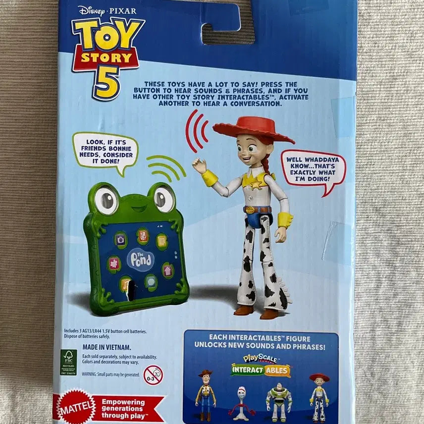[BUNJANG] Mattel Toy Story 5 Talking Lilypad / [새제품] 마텔 토이스토리5 토킹 릴리패드