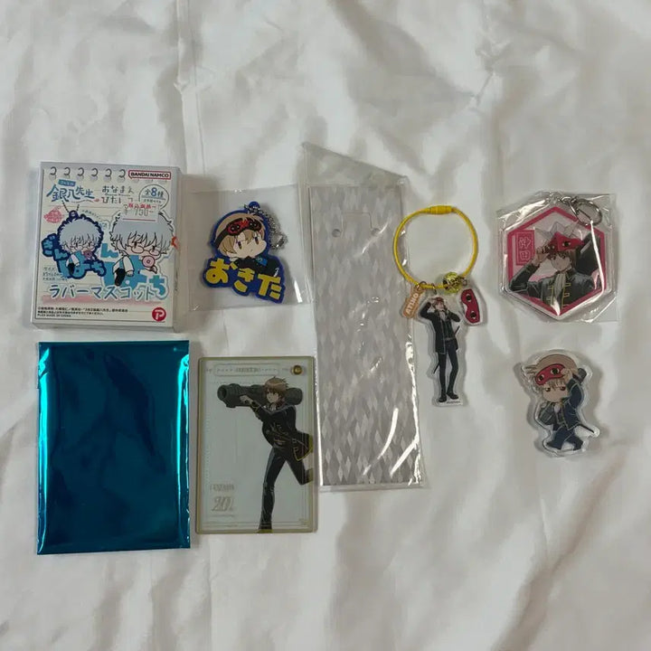 [BUNJANG] Gintama Bundle Badge, Keychain, Acrylic Charm Set / 소고 굿즈 일괄 은혼 뱃지 키링 아크릴