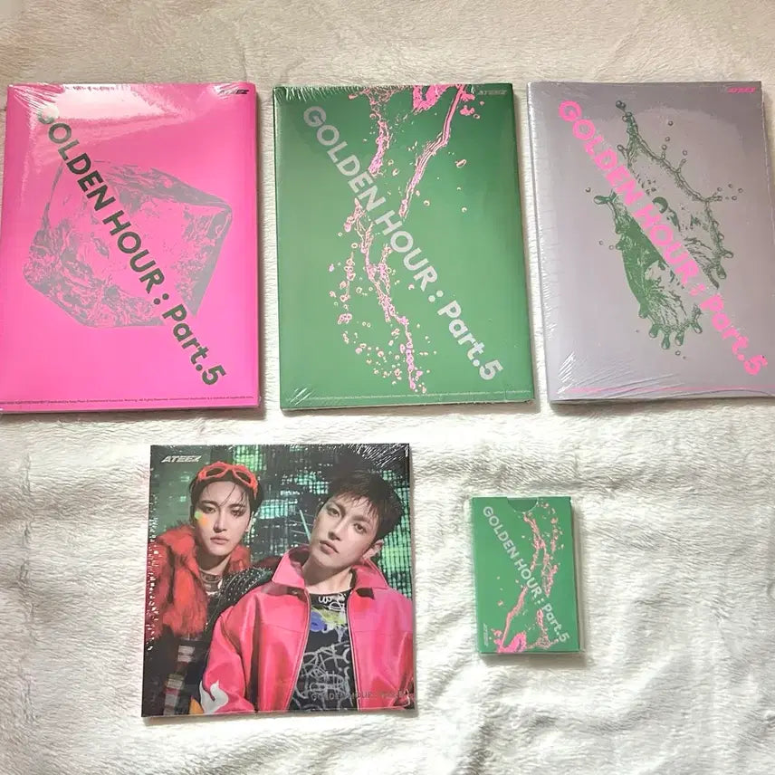 [BUNJANG] ATEEZ GOLDEN HOUR : Part.5 Sealed Album Bundle Set / 에이티즈 GOLDEN HOUR : Part.5 미개봉 앨범 판매 양도