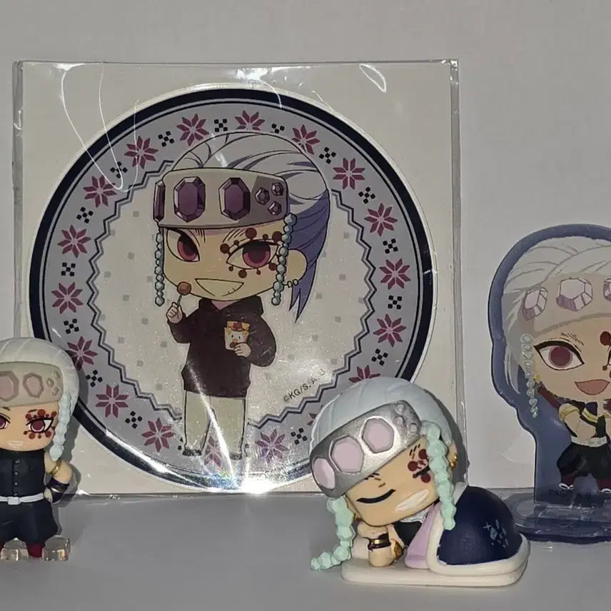 [BUNJANG] Demon Slayer Tengen Acrylic Stand &amp; Figure Goods Set / 귀멸의 칼날 텐겐 아크릴 스탠드 피규어 굿즈 세트