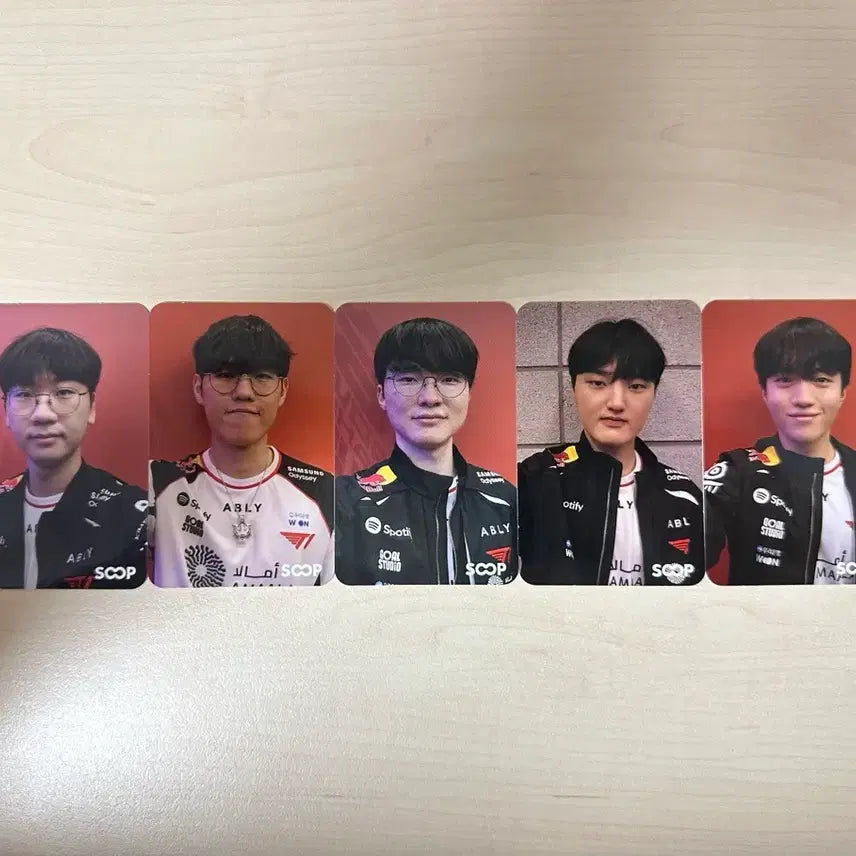 [BUNJANG] T1 2026 MSI SOOP Photocard Set / 2026 MSI SOOP T1 티원 포토카드 세트
