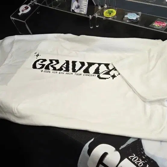 [BUNJANG] Kim Junsu GRAVITY T-Shirt White / 2026 일본 김준수 GRAVITY반팔 티셔츠 화이트
