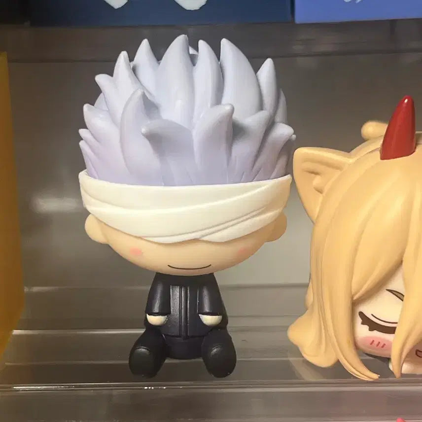[BUNJANG] Jujutsu Kaisen Choco-Noko Gojo Satoru Mini Gachapon Figure / 주술회전 초코노코 고죠 사토루 피규어 미니 가챠 쵸코노코 초코놋코