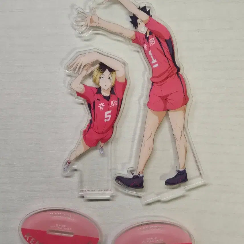 [BUNJANG] Haikyu!! "The Dumpster Battle" Arc Kuroo &amp; Kenma Acrylic Stand Bundle Set / 일괄) 하이큐 쿠로오 켄마 아크릴 스탠드 쓰레기장의 결전 쿠지 E상