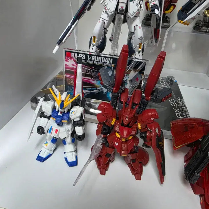 [BUNJANG] Bandai Ensemble Fukuoka Nu Gundam, Sazabi Bundle Set / 반다이 후쿠오카 뉴건담, 사지비 외 앙상블 일괄