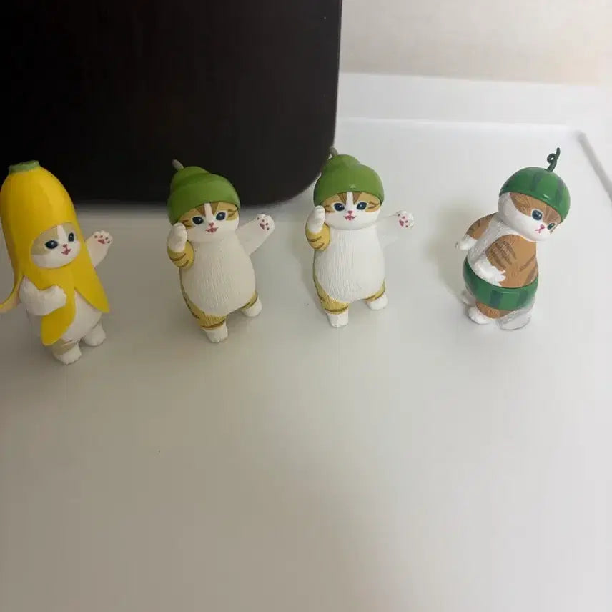 [BUNJANG] Mofsand Fruit Cat Figure Bundle Set / 모프샌드 과일냥 피규어 가챠 일괄로 팔아요