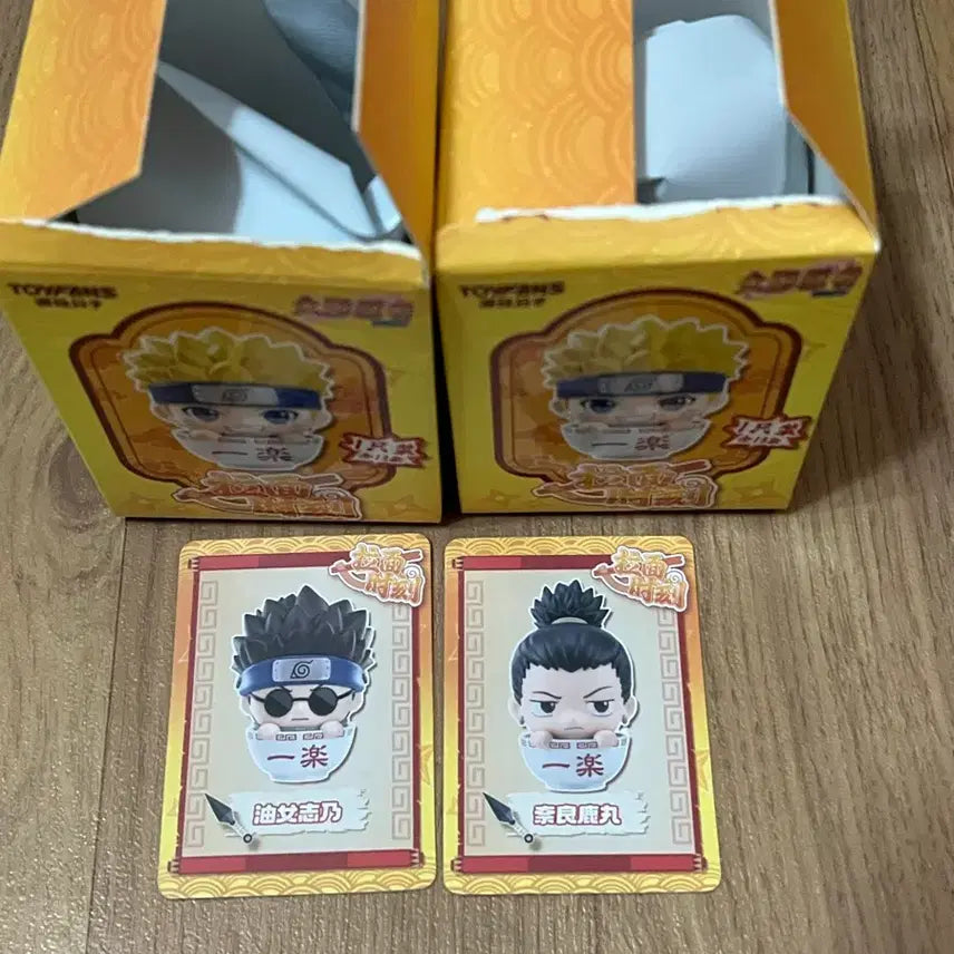 [BUNJANG] Naruto Ichiraku Ramen Shikamaru &amp; Shino Figure (Bundle Set) / 나루토 일락라멘 피규어 시카마루+시노