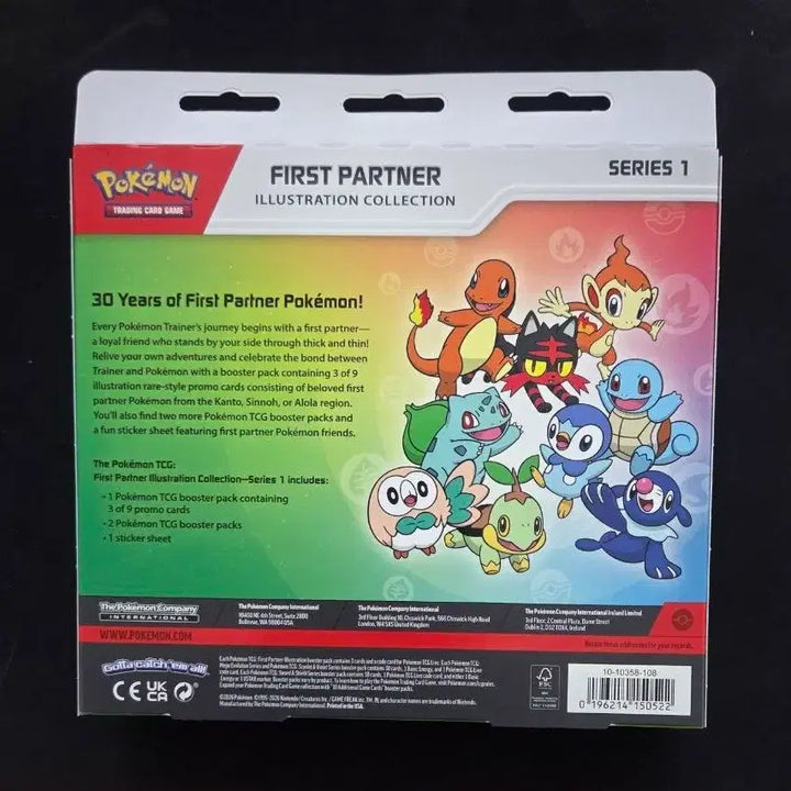 [BUNJANG] Pokemon TCG North America 30th Anniversary First Partner Pack Sealed / 북미 포켓몬카드 30주년 퍼스트 파트너 미개봉 새상품