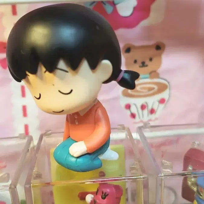 [BUNJANG] Chibi Maruko Sleeping Sakura-chan Figure (Japan Direct Import) / 찌비 마루코 졸고있는 사쿠라짱피규어(일본직수입상품)
