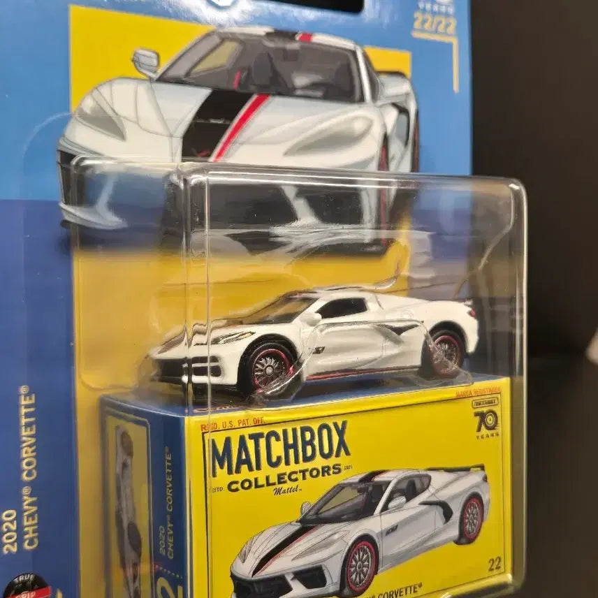 [BUNJANG] Matchbox 2020 Chevrolet Corvette C8 Stingray Die-cast Miniature Car / 매치박스 2020 쉐보레 콜벳 c8 스팅레이 다이캐스트 미니카