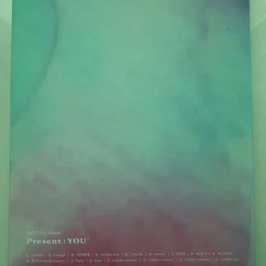 [BUNJANG] GOT7 Present:YOU Album / 갓세븐 Present:YOU 앨범