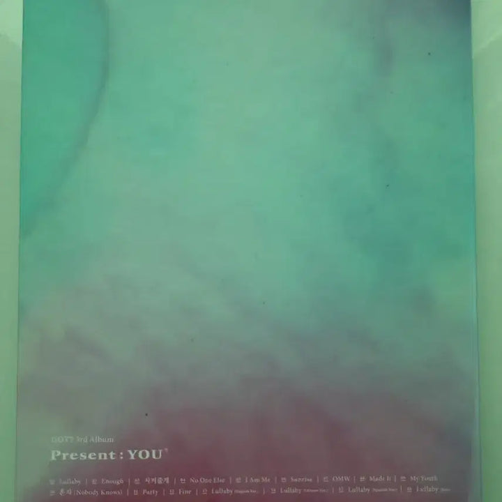 [BUNJANG] GOT7 Present:YOU Album / 갓세븐 Present:YOU 앨범