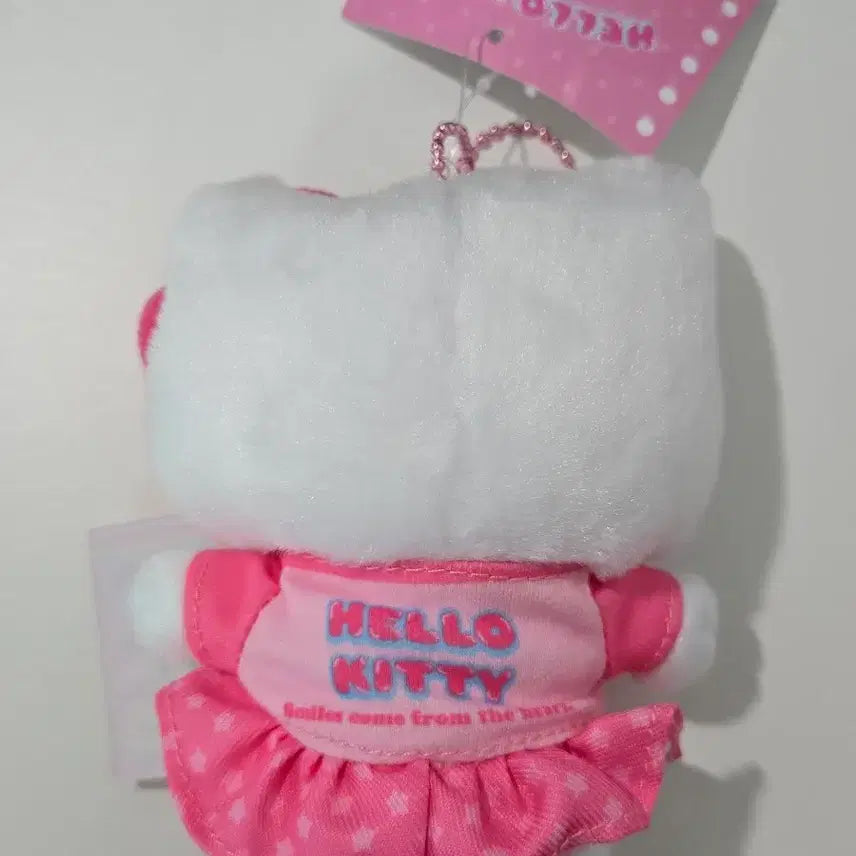 [BUNJANG] Sanrio Hello Kitty Plush Keychain / 정품 산리오 헬로키티 프로필북 마스코트 인형 키링 새상품