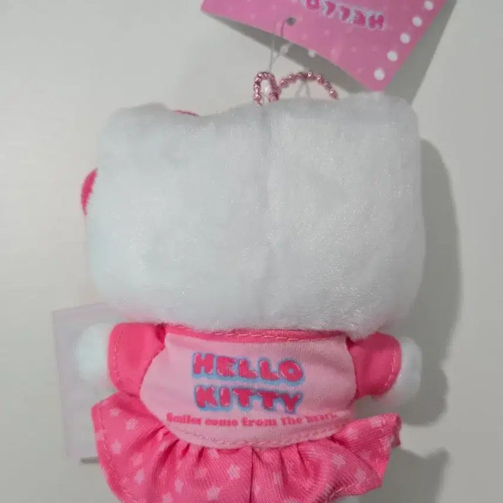[BUNJANG] Sanrio Hello Kitty Plush Keychain / 정품 산리오 헬로키티 프로필북 마스코트 인형 키링 새상품