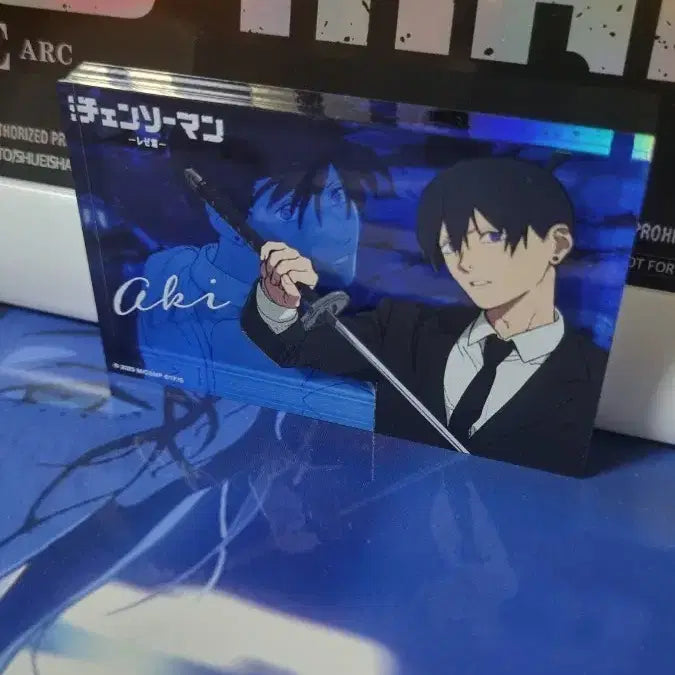 [BUNJANG] Chainsaw Man - The Legend of Chainsaw Man - Aki Acrylic Block / 체인소맨 레제편 아키 아크릴블록