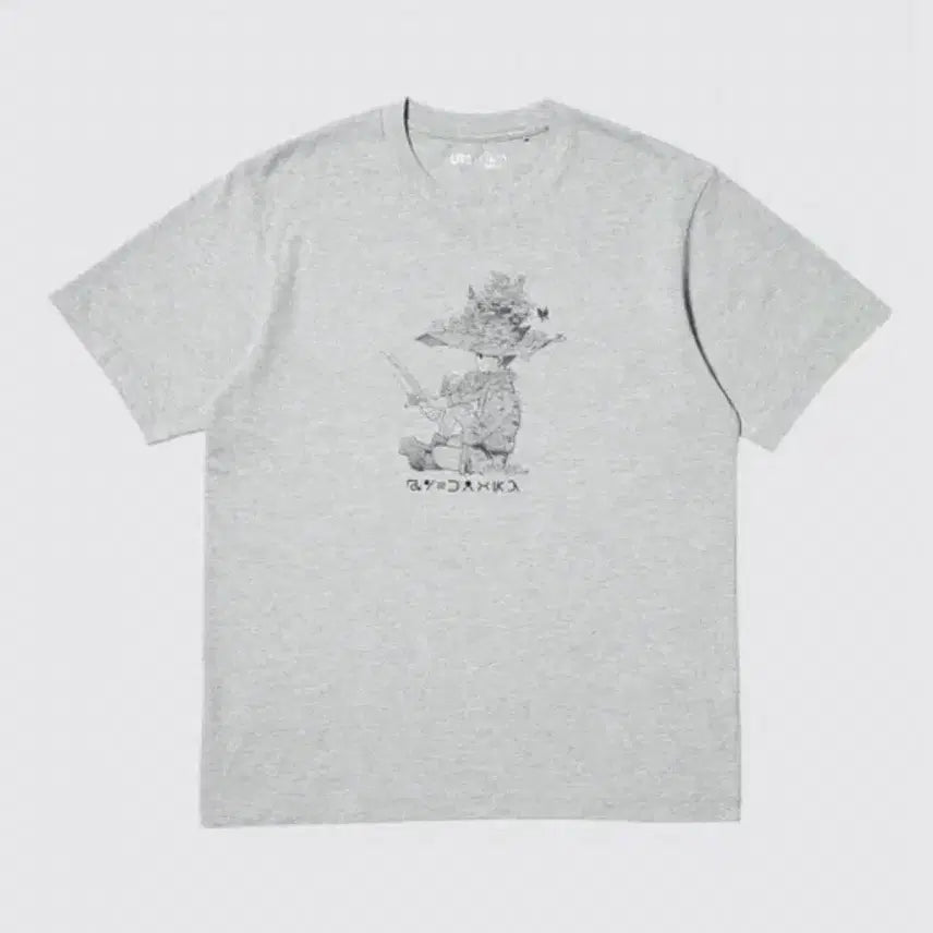 [BUNJANG] Uniqlo Hunter x Hunter Gon &amp; Killua Graphic T-Shirt / S)유니클로 헌터헌터 곤 키르아 그레이