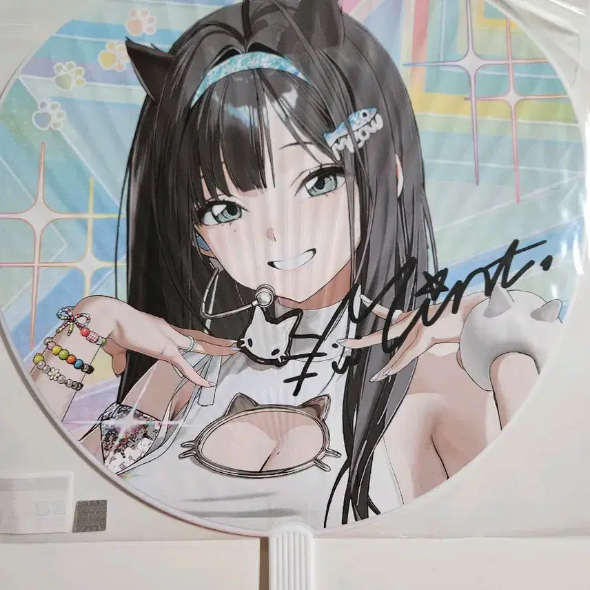 [BUNJANG] Goddess of Victory: Nikke T.T. Star Tower Records Big Uchiwa Fan / 새상품)승리의 여신 니케 T.T.start 타워레코드 빅 우치와 부채 민트
