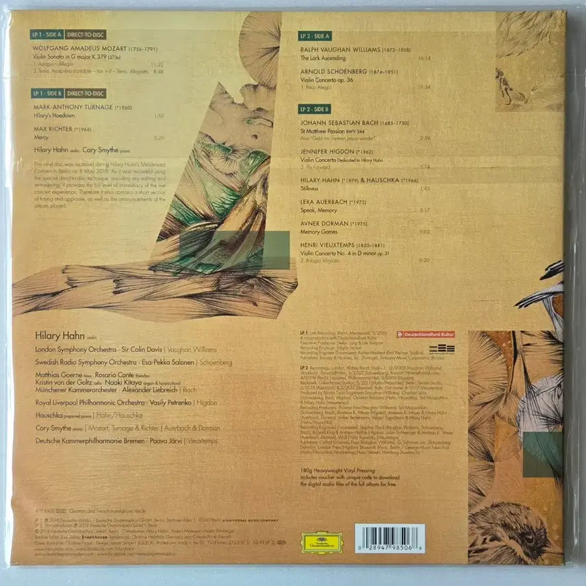 [BUNJANG] Hilary Hahn Retrospective 2LP Direct-to-Disc Edition (Sealed) / 힐러리 한 - Retrospective 2LP ( 미개봉)