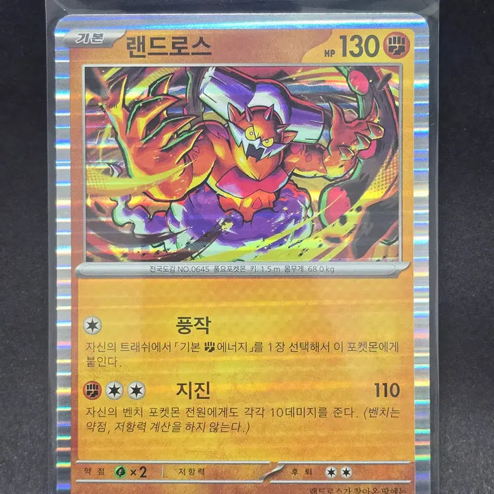 [BUNJANG] Pokemon Card Landorus Holo Set (Monster Ball, Master Ball) / 포켓몬카드 랜드로스 마스터볼, 몬스터볼, 홀로 세트