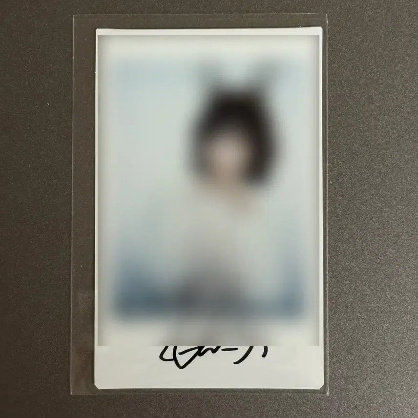 [BUNJANG] TripleS ChaeYoun Signed Polaroid Photocard / 트리플에스 채원 싸인 폴라로이드 싸폴(즉시결제O)