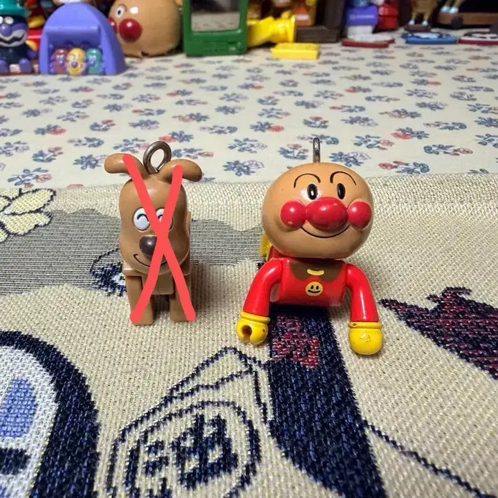 [BUNJANG] Anpanman Cheese Keychain / 호빵맨 치즈 키링