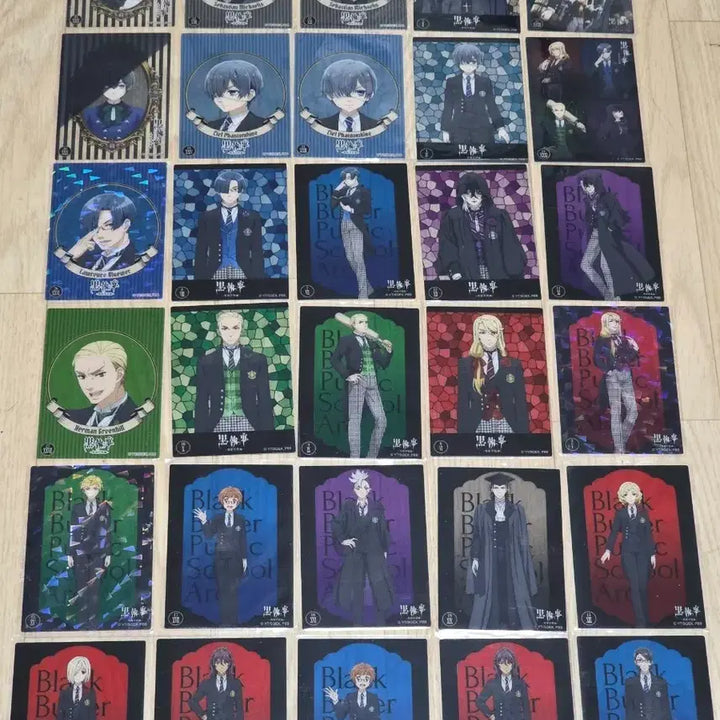 [BUNJANG] Black Butler Character Card Bundle Set / 흑집사 카드 일괄