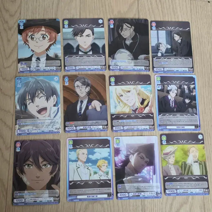 [BUNJANG] Black Butler Character Card Bundle Set / 흑집사 카드 일괄