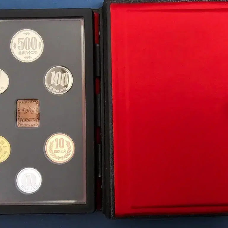 [BUNJANG] 1987 Japan Commemorative Coin Set - Proof Mint / 일본 기념 주화 세트 1987년.프루푸민트