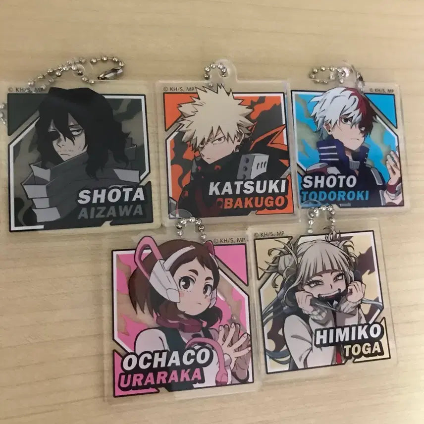 [BUNJANG] My Hero Academia Acrylic Charm / Big Acrylic Stand / 다이소 나히아 히로아카 아크릴키링/빅아크릴 스탠드