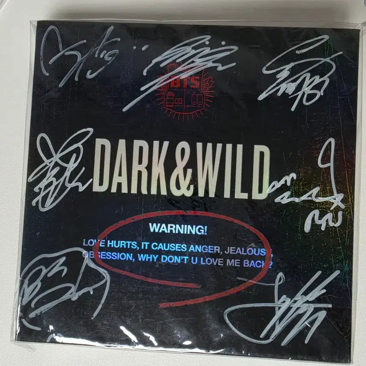 [BUNJANG] BTS Dark &amp; Wild Signed Album / 방탄소년단 bts 싸인앨범 판매(공방포카 덤)