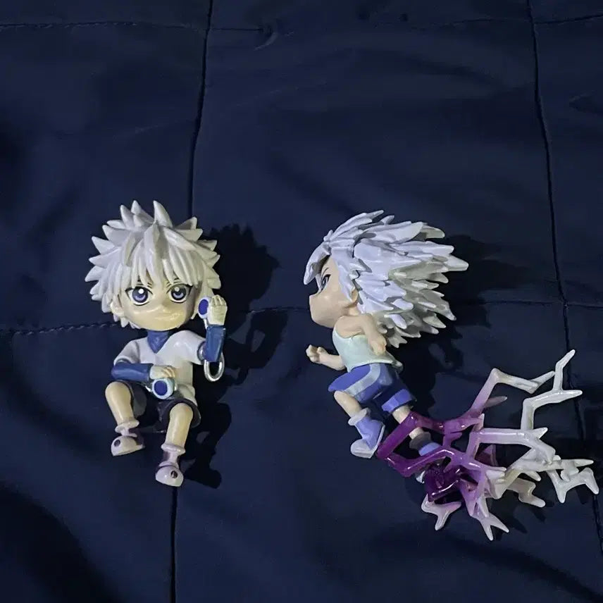 [BUNJANG] Hunter x Hunter Killua Desktop Figure Bundle / (급전주말할인) 헌터헌터 키르아 데스크탑 피규어 일괄