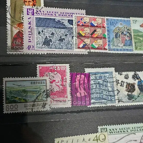 [BUNJANG] Rare Stamp Collection Bundle / 세계 희귀한 우표 컬렉션 일괄