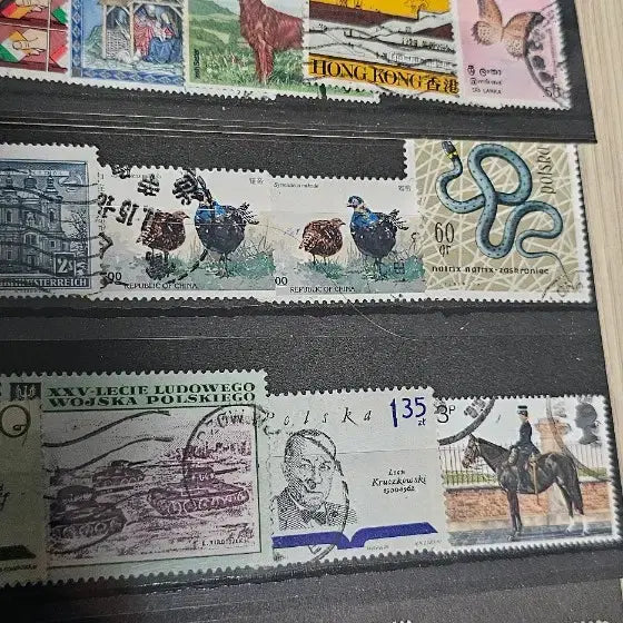 [BUNJANG] Rare Stamp Collection Bundle / 세계 희귀한 우표 컬렉션 일괄
