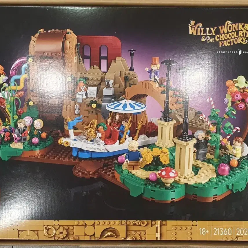 [BUNJANG] LEGO Ideas Willy Wonka Chocolate Factory 21360 / 레고 아이디어 윌리웡카 초콜릿 공장 21360