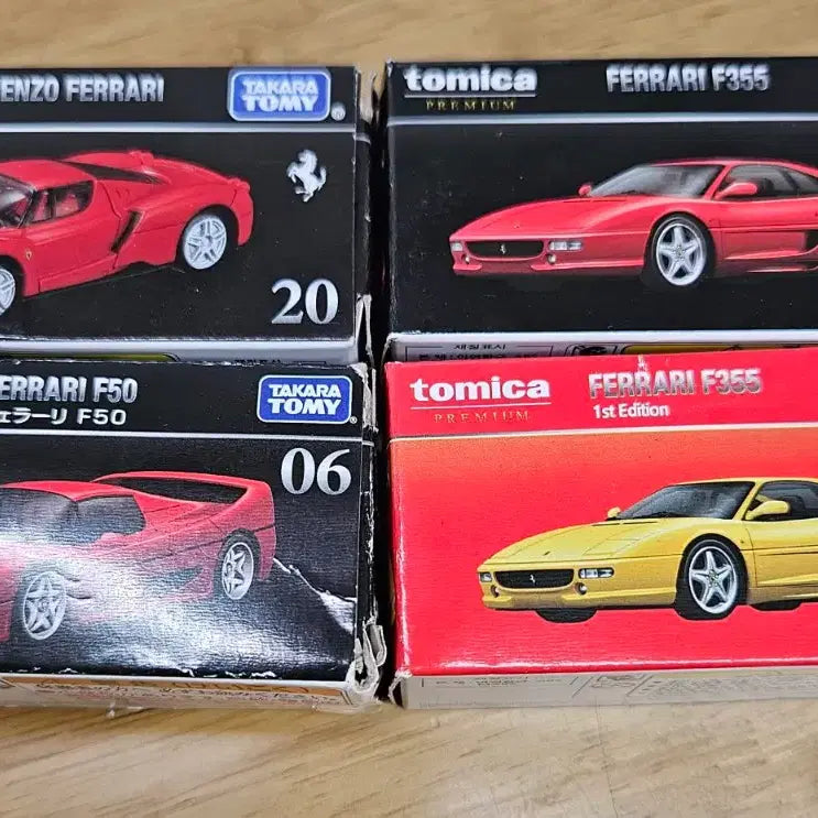 [BUNJANG] Tomica Ferrari Bundle (Simple Unboxing) / 토미카 페라리 일괄(단순개봉)