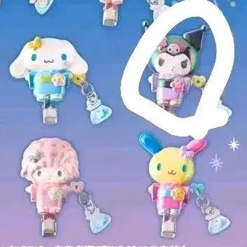 [BUNJANG] Sanrio Matsuri Summer Festival Series Kuromi Hairpin / 산리오 마츠리 여름축제 시리즈 헤어핀 쿠로미