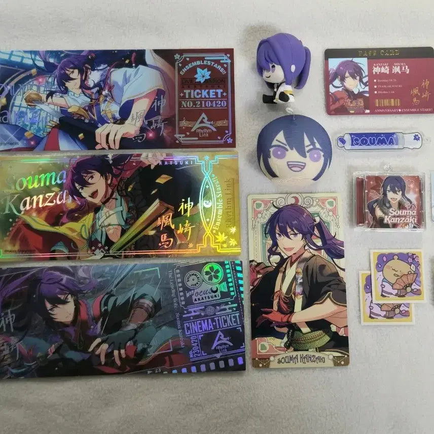 [BUNJANG] Ensemble Stars Kanzaki Soma Bundle Set / [일괄] 앙상블스타즈 칸자키 소마