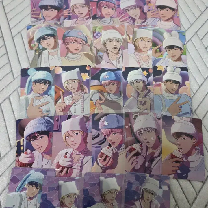 [BUNJANG] PLAVE Ppoo Photocard Bundle Set / 플레이브 뿌우 포카 일괄양도 107장