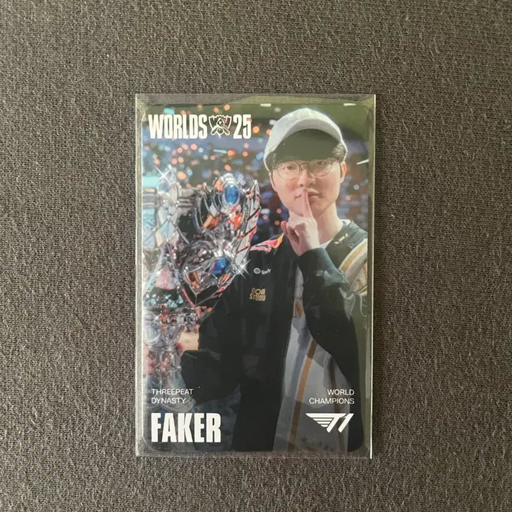[BUNJANG] T1 Faker 2025 MSI Fan Festa LOL Worlds Photocard / MSI 팬페스타 lol worlds 25 T1 페이커 포토카드