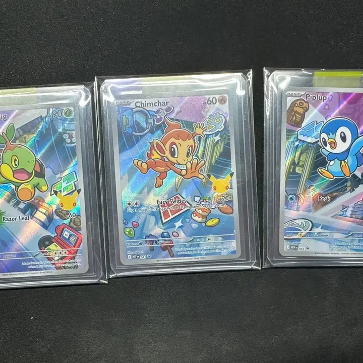 [BUNJANG] Pokemon First Partner North America 4th Generation Set / 포켓몬 퍼스트파트너 북미판 4세대 3종 일괄 판매합니다!
