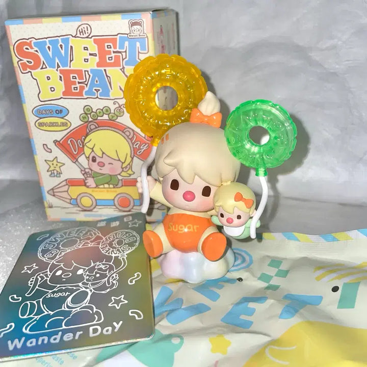[BUNJANG] Popmart Sweet Bean Wander Day Glittery Days Secret Version Figure / [시크릿 단순개봉] 팝마트 스위트빈 반짝이던 날들 Wander Day