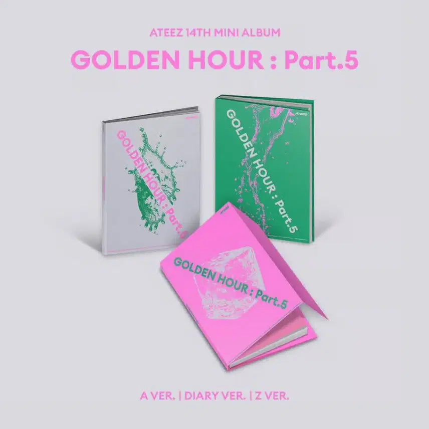 [BUNJANG] ATEEZ Golden Hour Part 5 Photobook Set / 에이티즈 골든아워 파트5 포토북 세트
