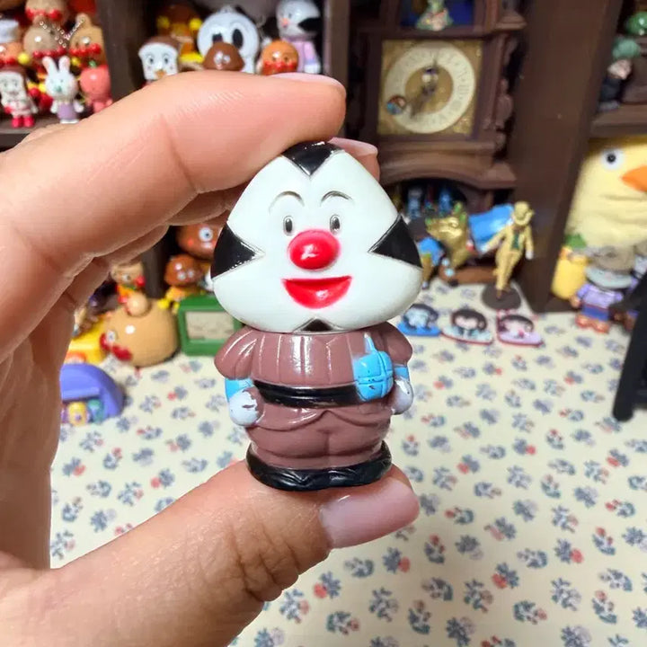 [BUNJANG] 1995 Anpanman Melonpan Girl Soft Figure / 1995년 호빵맨 주먹밥맨 메론빵소녀 고전 소프트 피규어