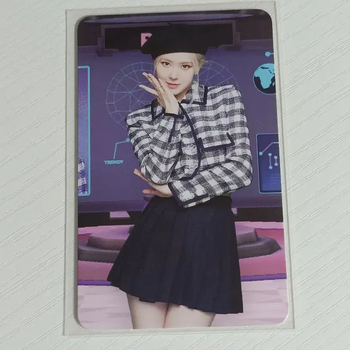 [BUNJANG] Blackpink The Game Rosé Photocard / 블랙핑크 더게임 쿠폰 카드 로제 포카
