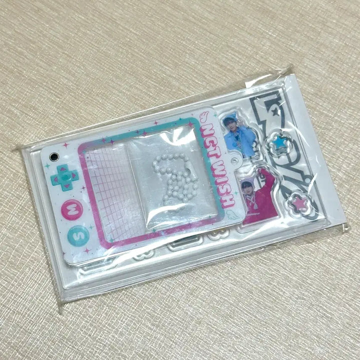 [BUNJANG] NCT WISH Login Acrylic Shaker Keychain / [미개봉] 엔시티위시 로그인 아크릴 쉐이커 키링
