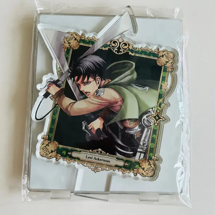 [BUNJANG] Attack on Titan Levi Ackerman Diorama Acrylic Stand / 진격의 거인 리바이 디오라마 아크릴 스탠드 온라인 전시회 진격거