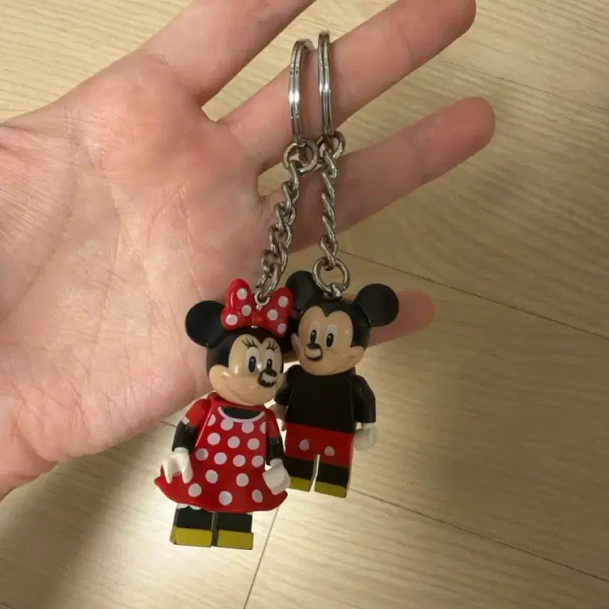 [BUNJANG] Lego Mickey &amp; Minnie Keychain Bundle / 레고키링 미키 미니 일괄