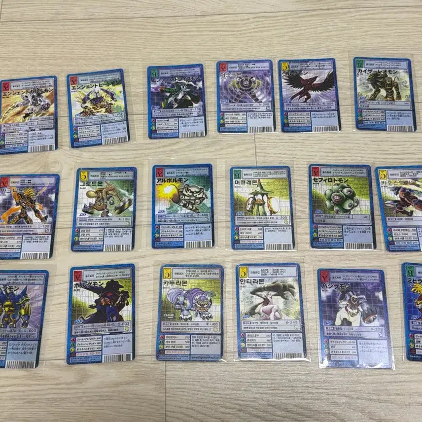 [BUNJANG] Digimon Cards Bundle Set / 구 디지몬카드 일괄