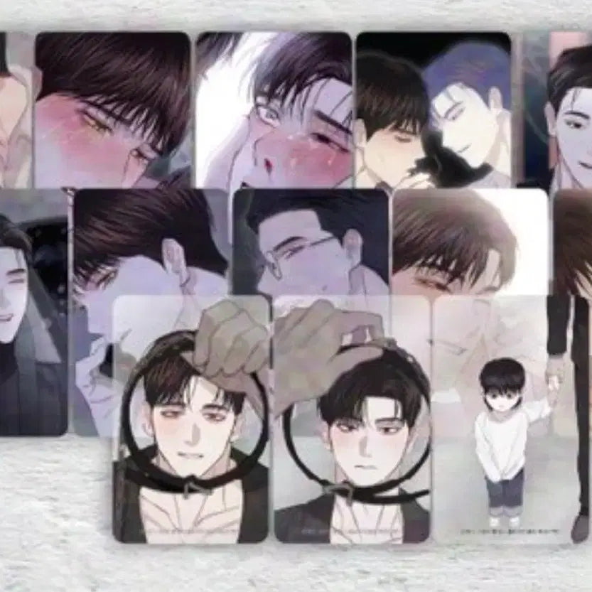 [BUNJANG] Broken Love Shape Transparent Photocard 13 Photocard Set Birthday Postcard / 깨진 사랑의 형태 투명포카 포함 13장 최결 생일 엽서
